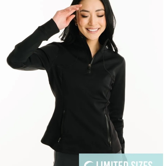 Zyia Black Fitted Flight Jacket (size XL) - Picture 3 of 12